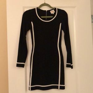 Parker black mini bodycon